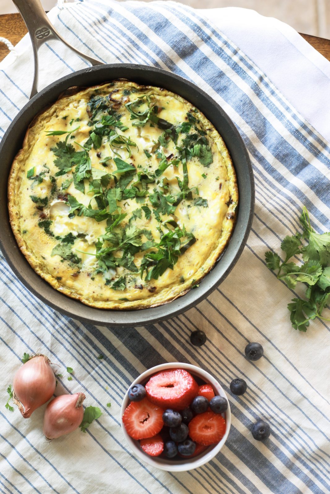 Fresh Herb Frittata Salt & Light Functional Nutrition